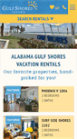 Mobile Screenshot of gulfshoresrentals.com